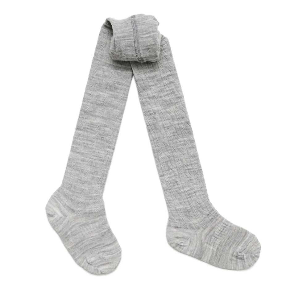 Lamington Socks Merino Wool Cable Tights 0-2Y